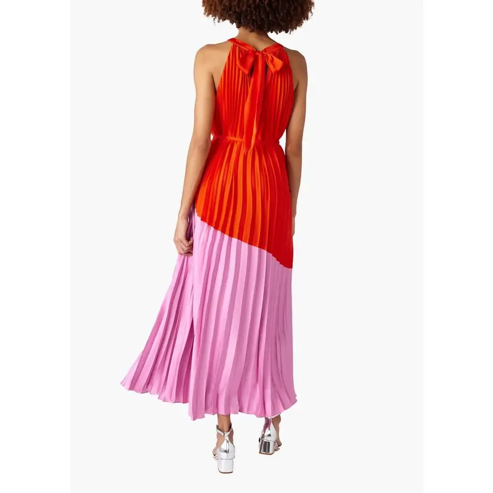 June Dress in Tropical Colorblock - Picture 2 of 3